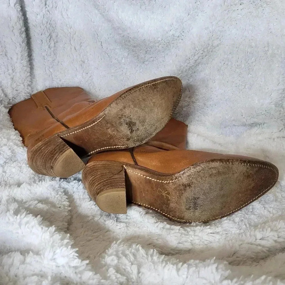 Vintage FRYE Leather Western Boots 7105 - Picture 3 of 11